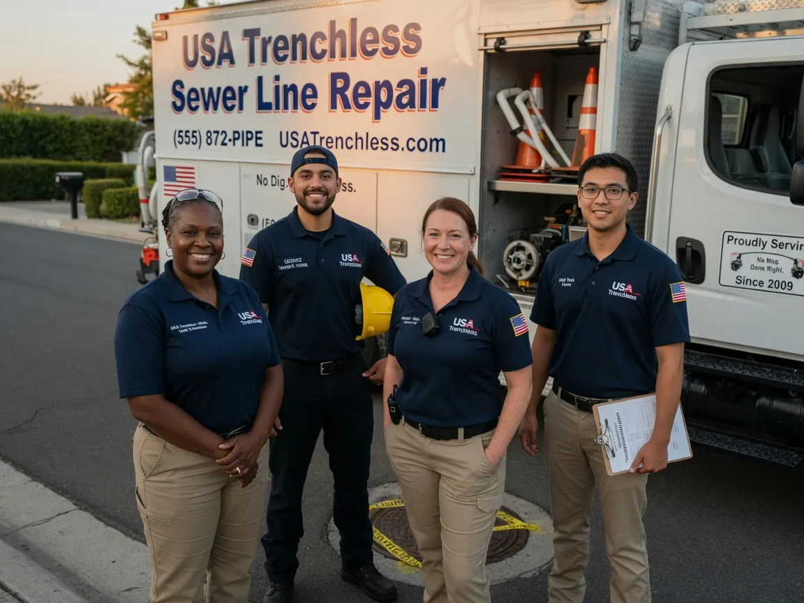 Sewer Line Repair company in North Bend, PA